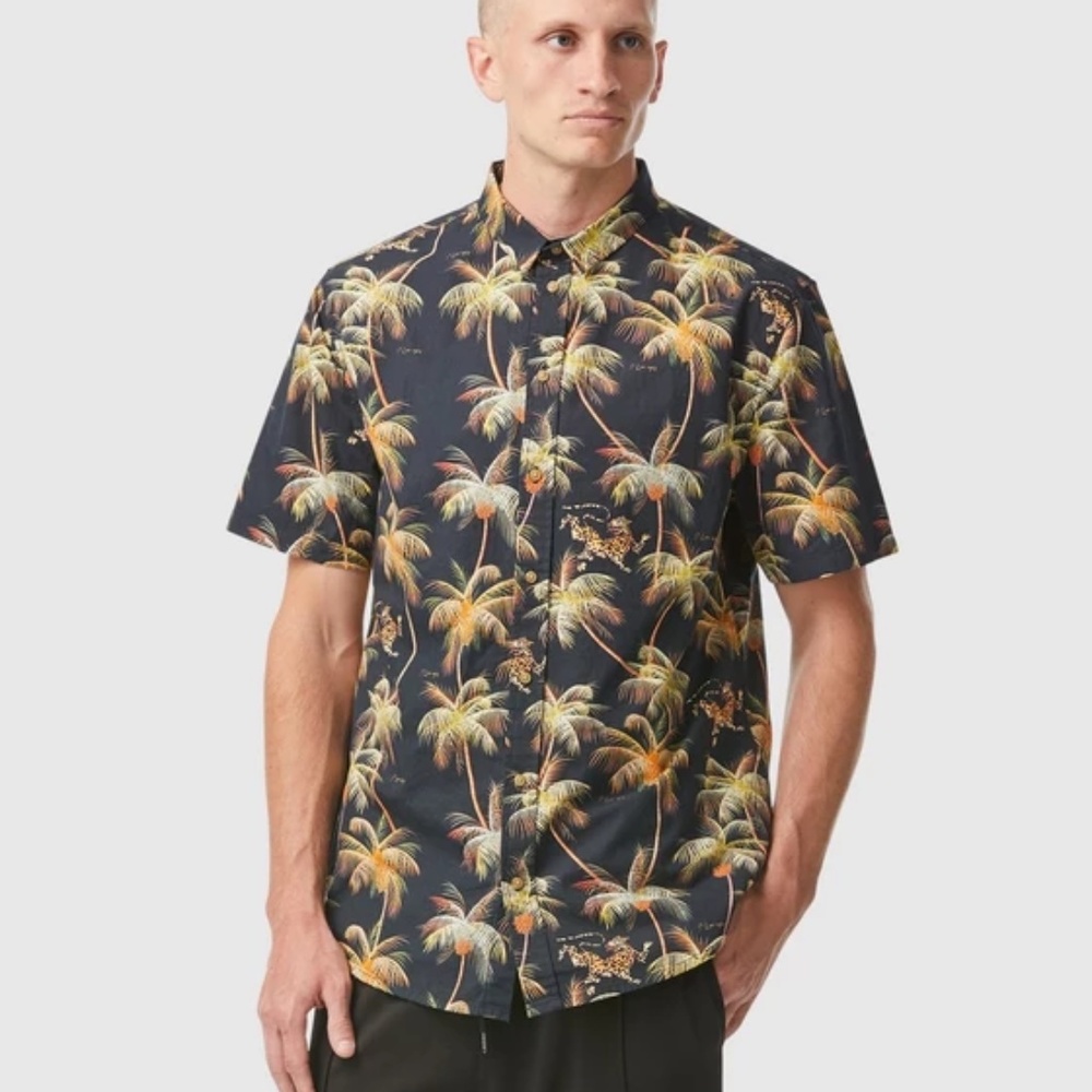 Jonty SS SHIRT- Black Paradise